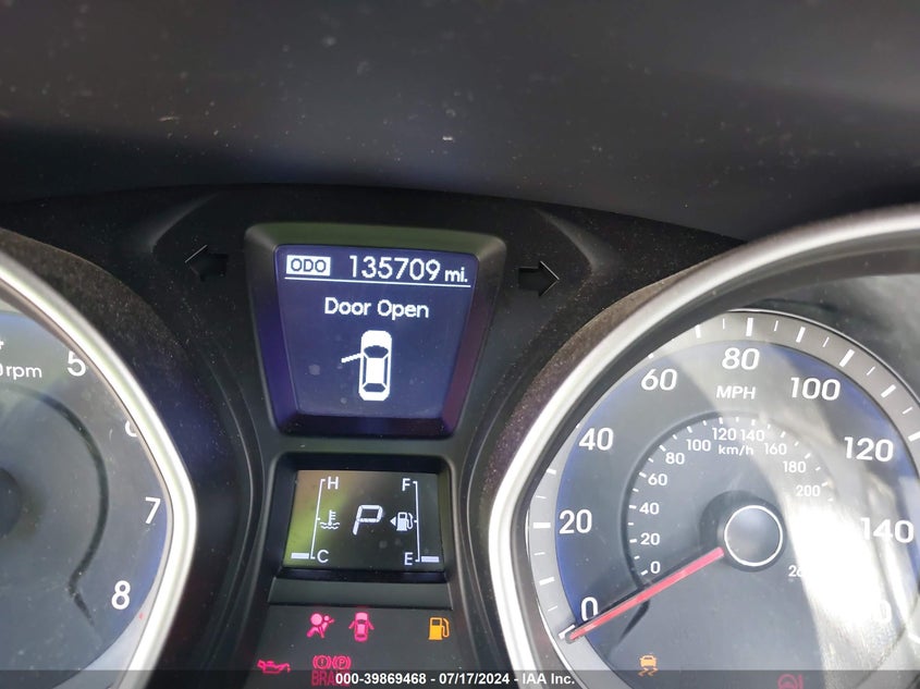 2013 Hyundai Elantra Gt VIN: KMHD35LE0DU067351 Lot: 39869468