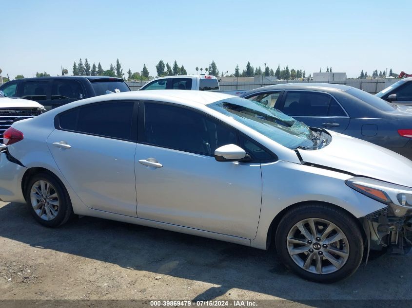 2017 Kia Forte Lx VIN: 3KPFL4A72HE117974 Lot: 39869479