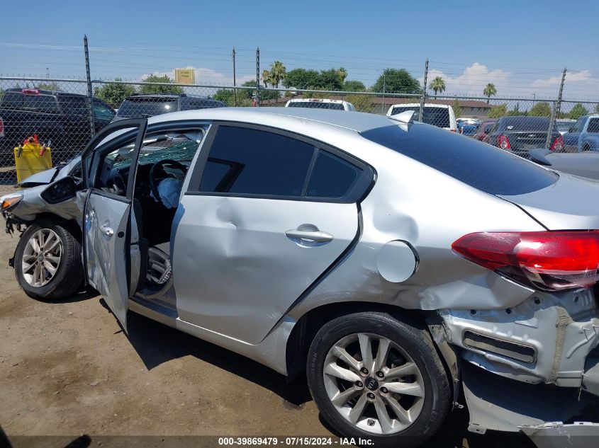 2017 Kia Forte Lx VIN: 3KPFL4A72HE117974 Lot: 39869479