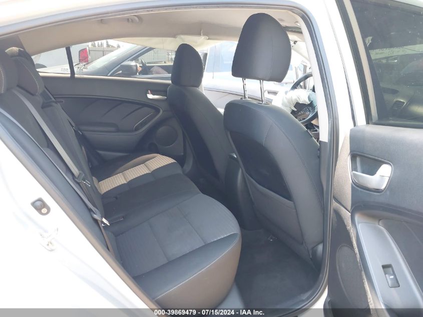 2017 Kia Forte Lx VIN: 3KPFL4A72HE117974 Lot: 39869479