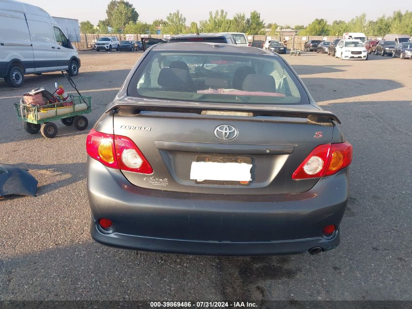 2010 Toyota Corolla S VIN: 2T1BU4EE8AC502528 Lot: 39869486