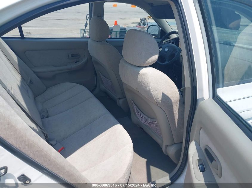 2004 Hyundai Elantra Gls/Gt VIN: KMHDN46D34U844094 Lot: 39869516