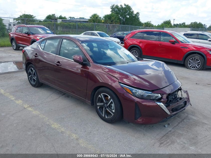 2024 Nissan Sentra Sv Xtronic Cvt VIN: 3N1AB8CV0RY251739 Lot: 39869543