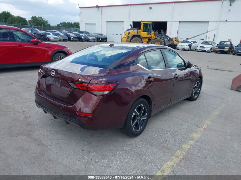 2024 Nissan Sentra Sv Xtronic Cvt VIN: 3N1AB8CV0RY251739 Lot: 39869543