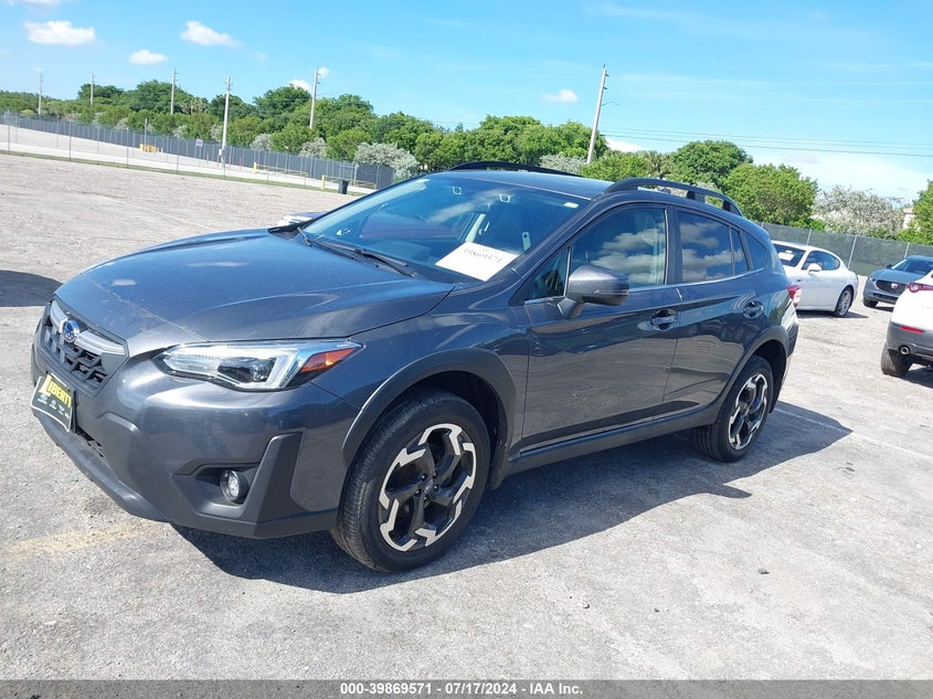 VIN JF2GTHMC3NH228478 2022 SUBARU CROSSTREK LIMITED