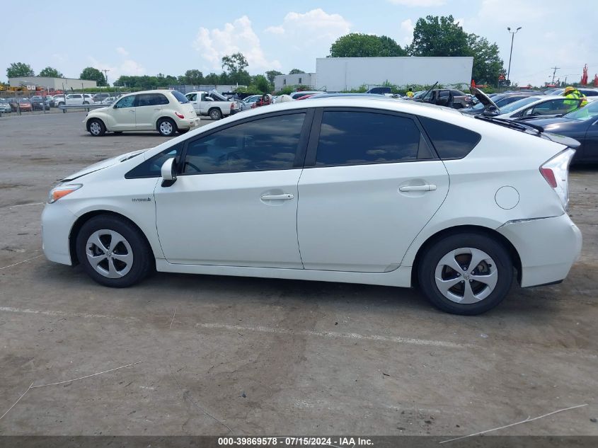 2015 Toyota Prius Two VIN: JTDKN3DU3F1926548 Lot: 39869578