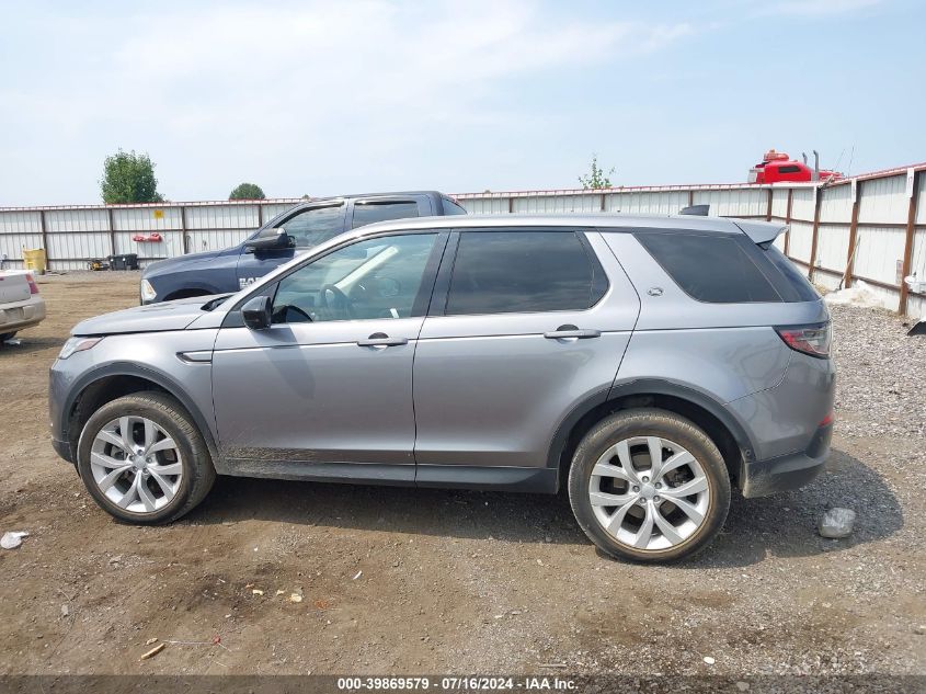 2021 Land Rover Discovery Sport Se VIN: SALCP2FX9MHA89272 Lot: 39869579