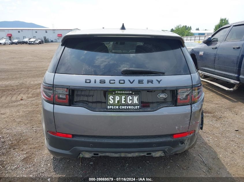 2021 Land Rover Discovery Sport Se VIN: SALCP2FX9MHA89272 Lot: 39869579