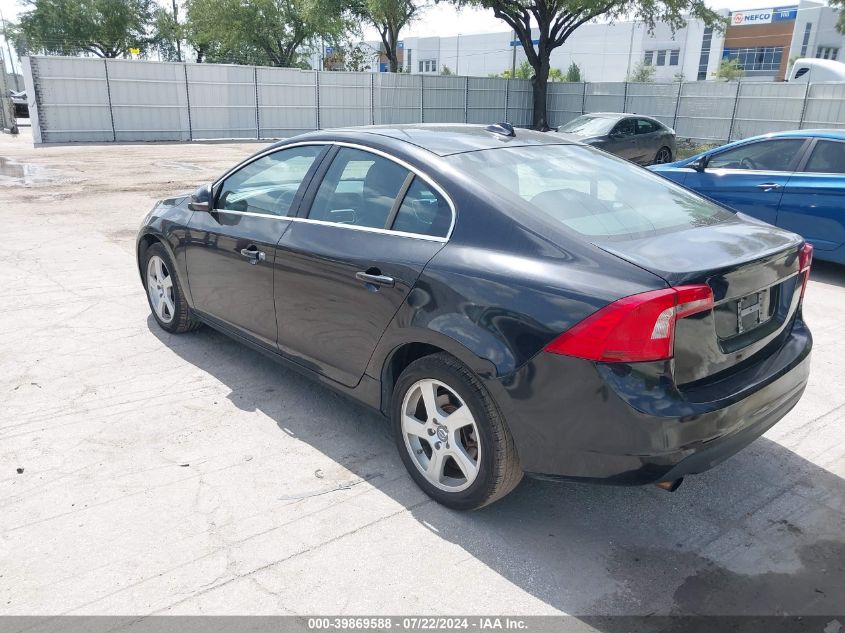 2012 Volvo S60 T5 VIN: YV1622FS3C2131435 Lot: 39869588