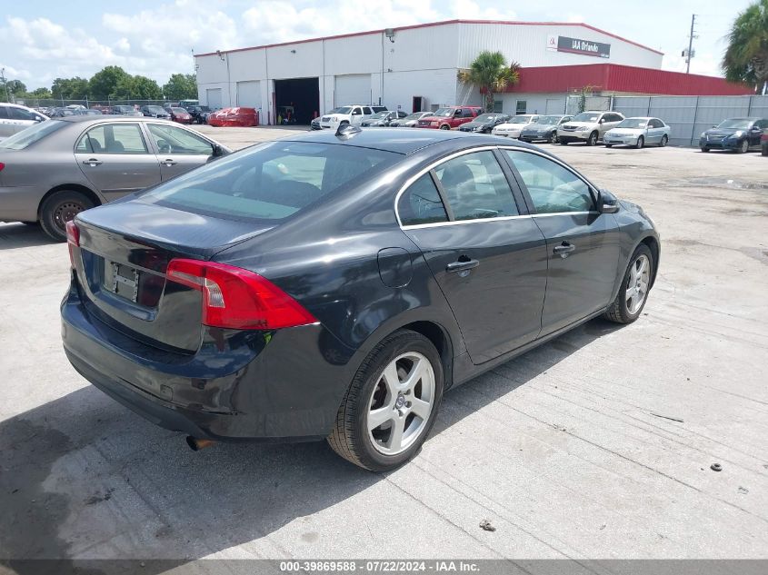 2012 Volvo S60 T5 VIN: YV1622FS3C2131435 Lot: 39869588