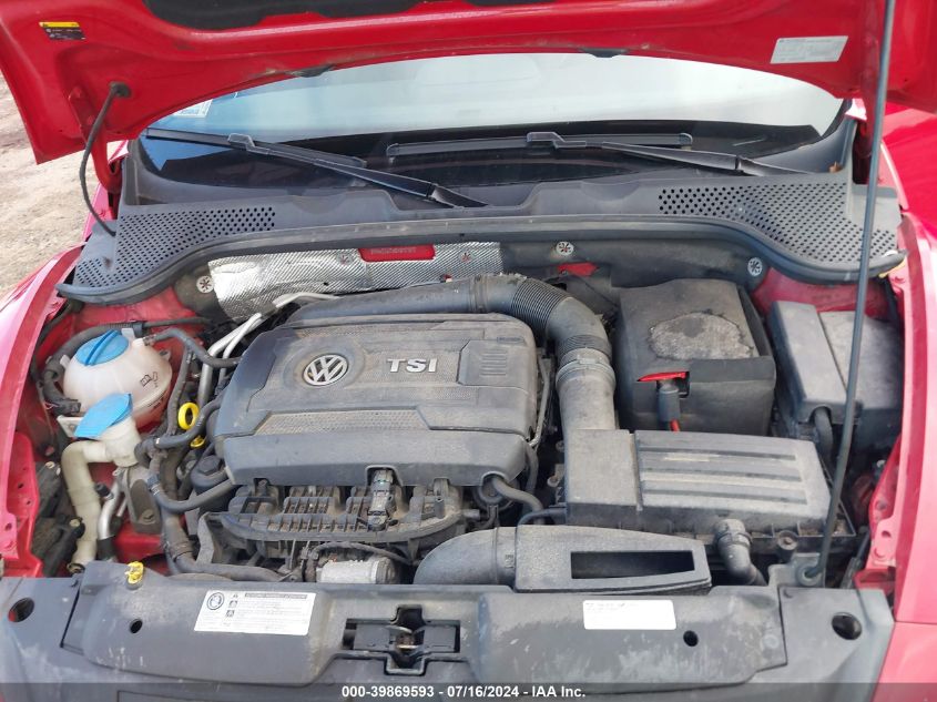 2014 Volkswagen Beetle 2.0T R-Line VIN: 3VW4T7ATXEM617577 Lot: 39869593