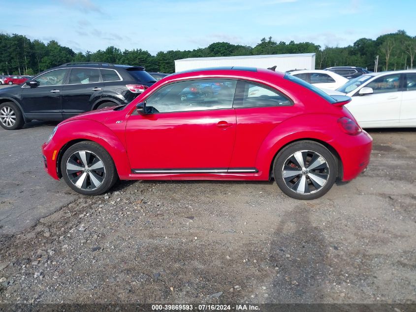 2014 Volkswagen Beetle 2.0T R-Line VIN: 3VW4T7ATXEM617577 Lot: 39869593