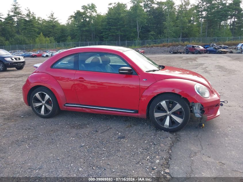 2014 Volkswagen Beetle 2.0T R-Line VIN: 3VW4T7ATXEM617577 Lot: 39869593