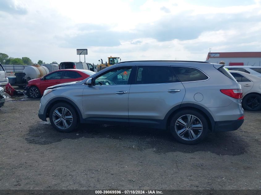 2016 Hyundai Santa Fe Se VIN: KM8SRDHF3GU144686 Lot: 39869596