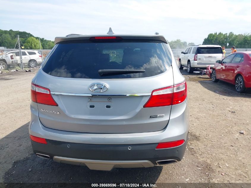 2016 Hyundai Santa Fe Se VIN: KM8SRDHF3GU144686 Lot: 39869596