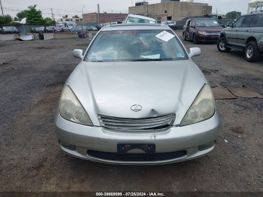 2003 Lexus Es 300 VIN: JTHBF30GX30090833 Lot: 39869599