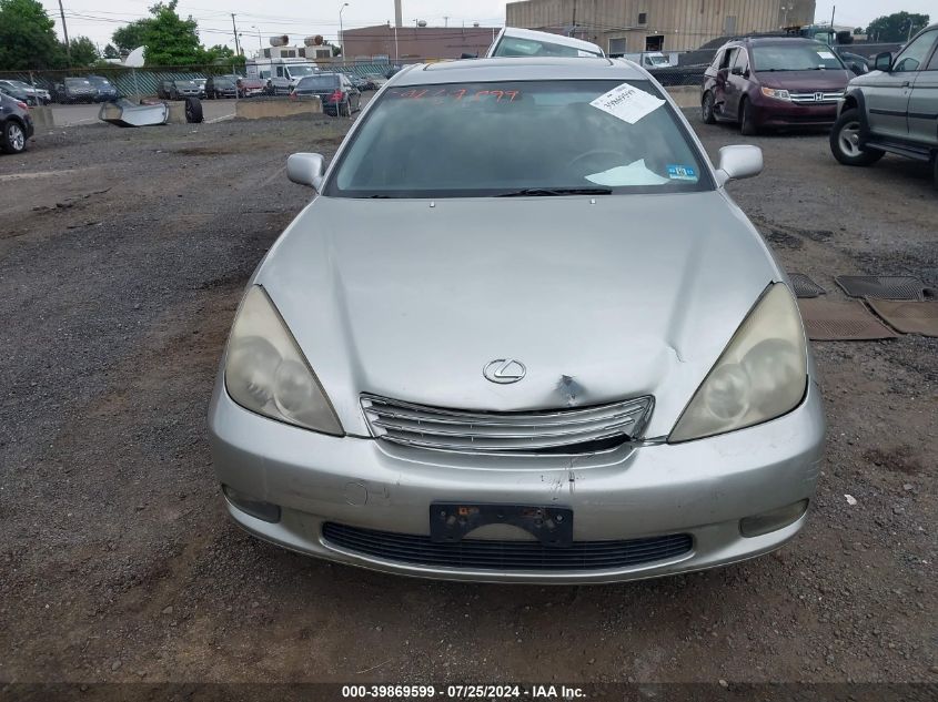 2003 Lexus Es 300 VIN: JTHBF30GX30090833 Lot: 39869599