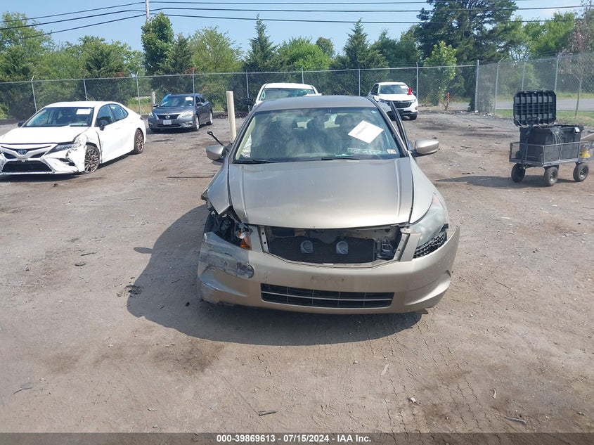 2010 Honda Accord 2.4 Lx VIN: 1HGCP2F34AA096430 Lot: 39869613