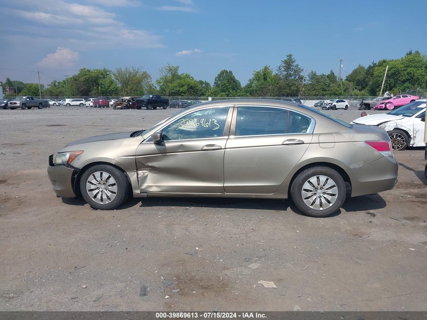 2010 Honda Accord 2.4 Lx VIN: 1HGCP2F34AA096430 Lot: 39869613