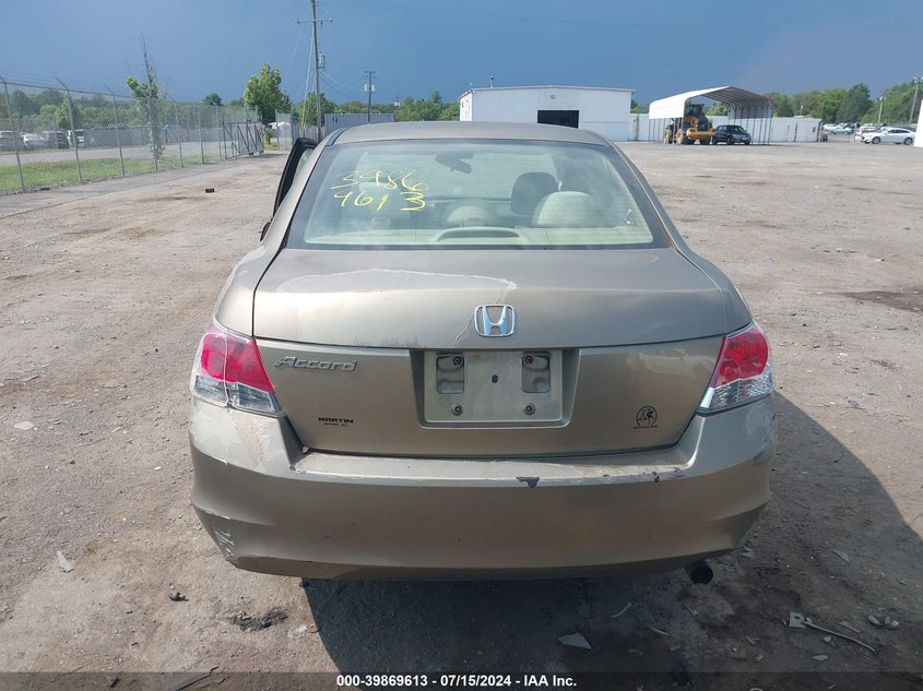 2010 Honda Accord 2.4 Lx VIN: 1HGCP2F34AA096430 Lot: 39869613