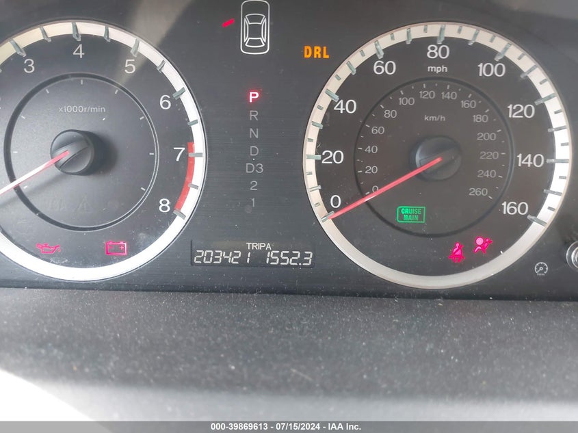 2010 Honda Accord 2.4 Lx VIN: 1HGCP2F34AA096430 Lot: 39869613