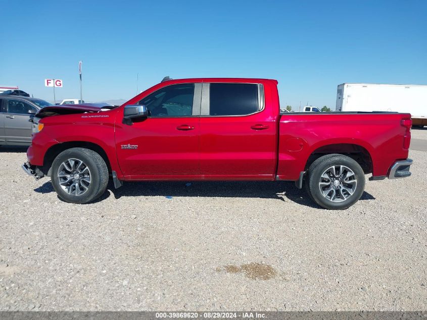 2022 Chevrolet Silverado 1500 2Wd Short Bed Lt VIN: 3GCPACEK7NG509383 Lot: 39869620