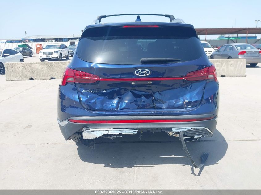 2022 Hyundai Santa Fe Sel VIN: 5NMS34AJ4NH456279 Lot: 39869625