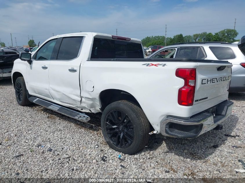 2022 Chevrolet Silverado 1500 K1500 Ltz VIN: 3GCUDGED6NG565852 Lot: 40295798