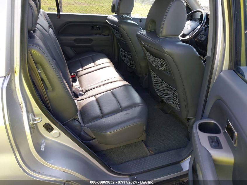 2006 Honda Pilot Ex-L VIN: 2HKYF18576H563601 Lot: 39869632