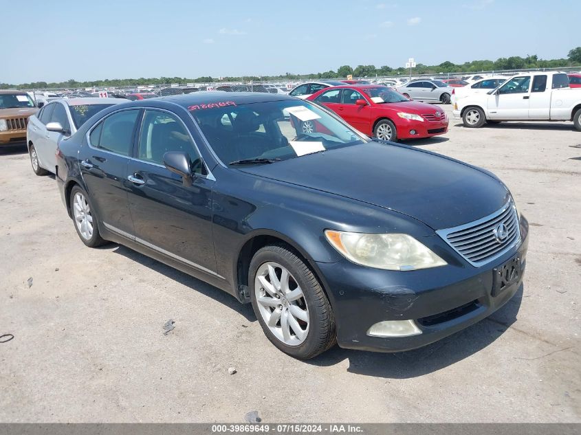 2007 Lexus Ls 460 VIN: JTHBL46F675027833 Lot: 39869649