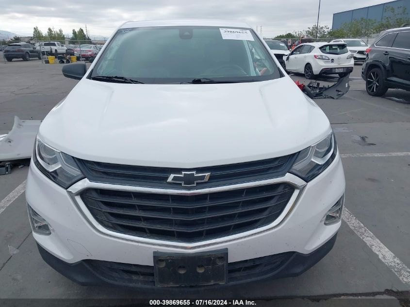 2020 Chevrolet Equinox Fwd Ls VIN: 3GNAXHEV5LS704525 Lot: 39869655