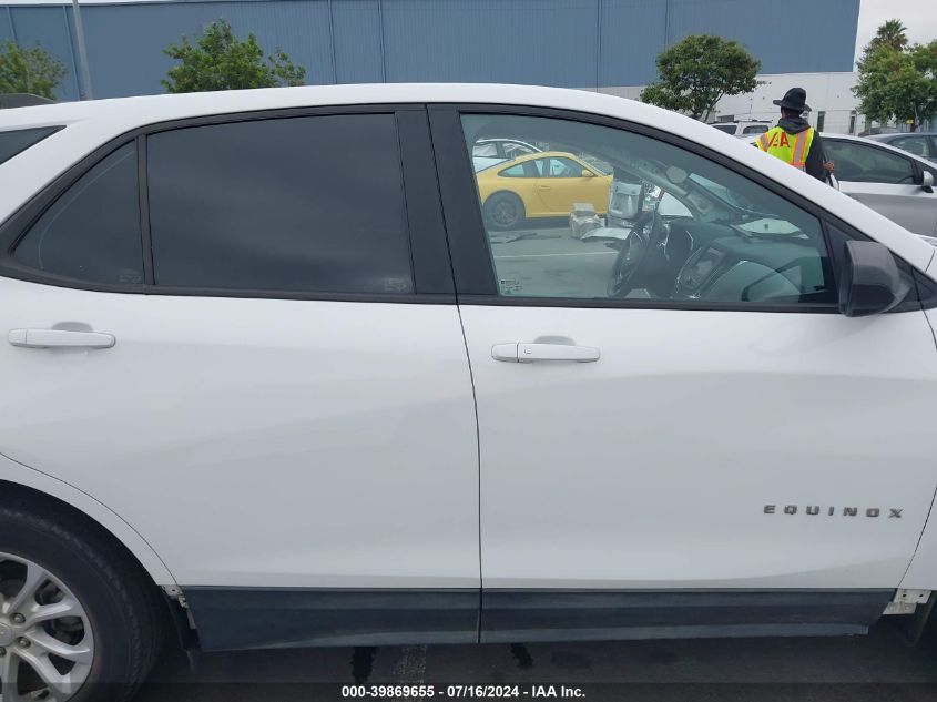 2020 Chevrolet Equinox Fwd Ls VIN: 3GNAXHEV5LS704525 Lot: 39869655