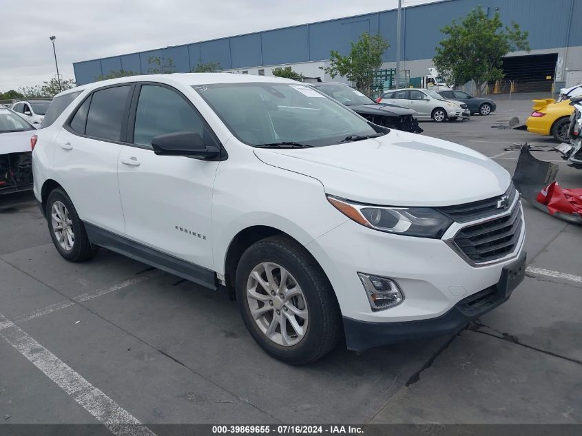 2020 Chevrolet Equinox Fwd Ls VIN: 3GNAXHEV5LS704525 Lot: 39869655