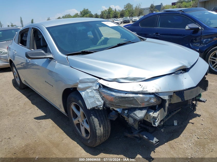 2017 Chevrolet Malibu Ls VIN: 1G1ZB5ST1HF197185 Lot: 39869658
