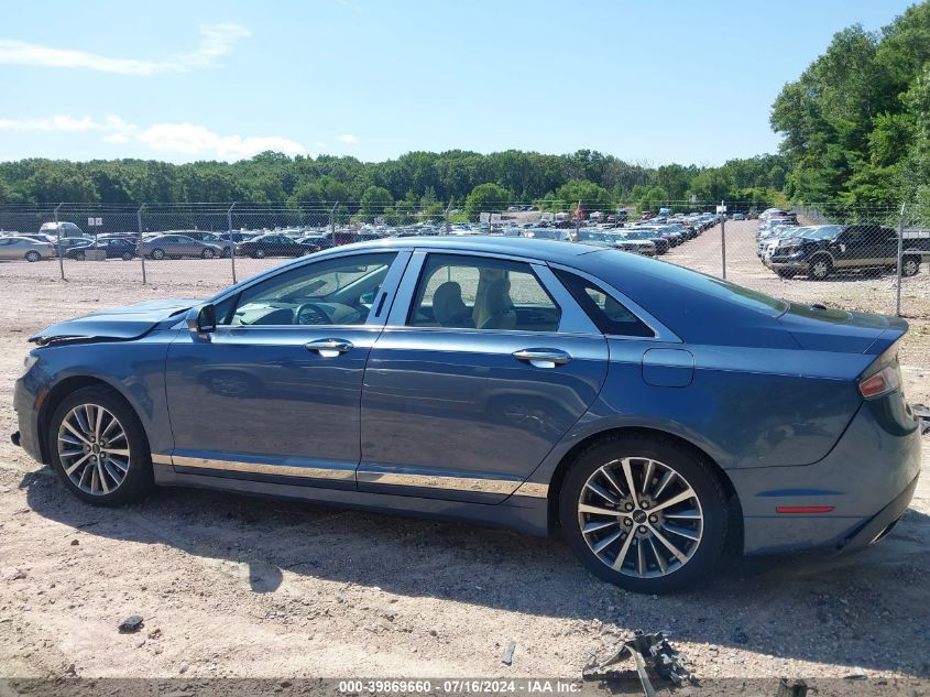 2018 Lincoln Mkz Select VIN: 3LN6L5D93JR608499 Lot: 39869660