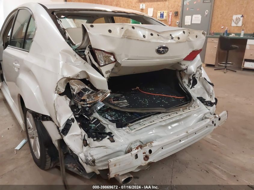 2010 Subaru Legacy 2.5I Premium VIN: 4S3BMCG61A3237508 Lot: 39869672