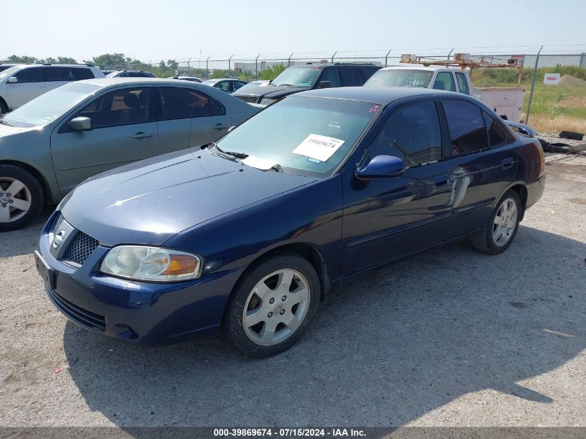 2006 Nissan Sentra 1.8S VIN: 3N1CB51D56L550024 Lot: 39869674