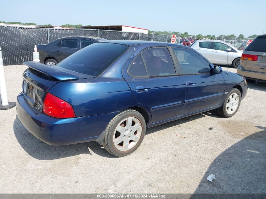 2006 Nissan Sentra 1.8S VIN: 3N1CB51D56L550024 Lot: 39869674