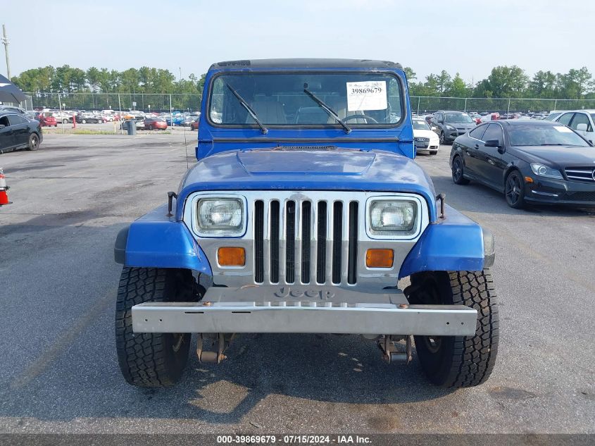 1995 Jeep Wrangler / Yj Se VIN: 1J4FY29S3SP212205 Lot: 39869679