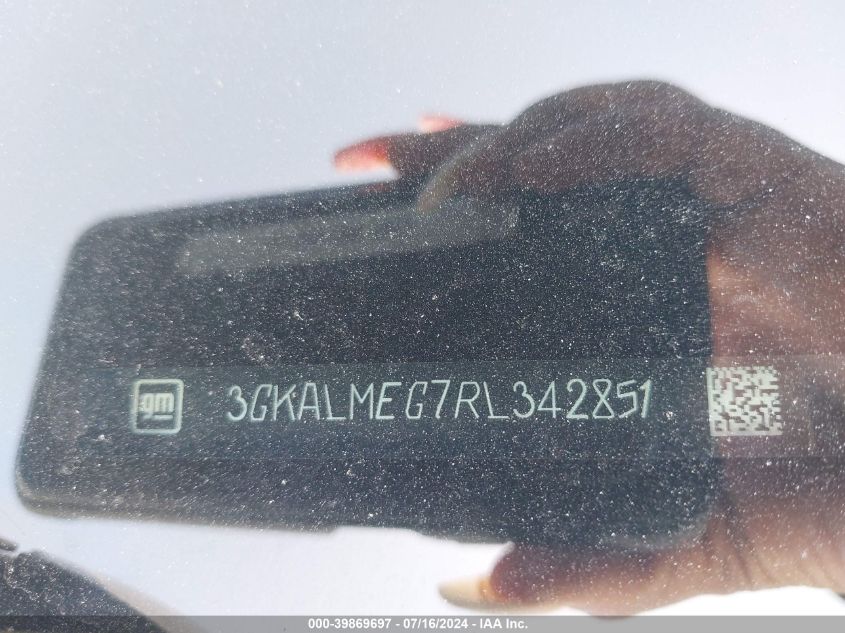 2024 GMC Terrain Sle VIN: 3GKALMEG7RL342851 Lot: 39869697