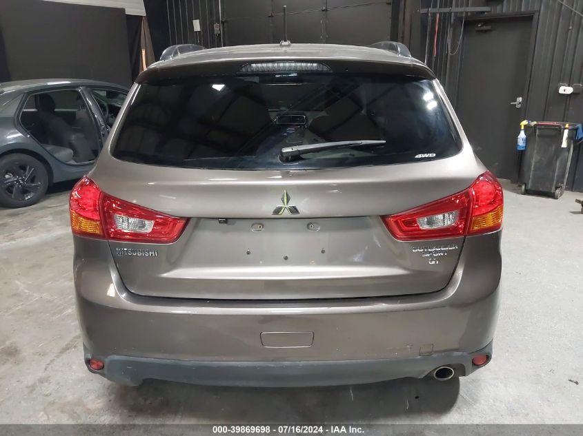 2016 Mitsubishi Outlander Sport 2.4 Gt VIN: JA4AR4AWXGZ055401 Lot: 39869698