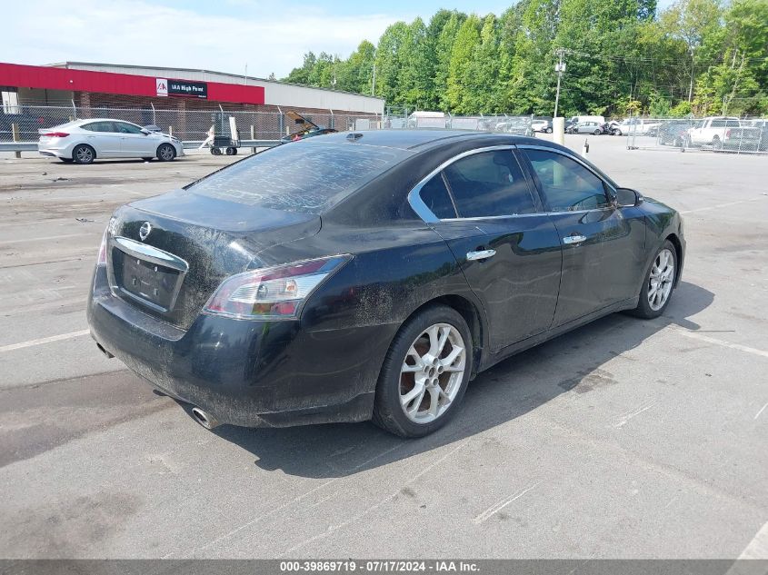 2012 Nissan Maxima 3.5 Sv VIN: 1N4AA5AP8CC866516 Lot: 39869719