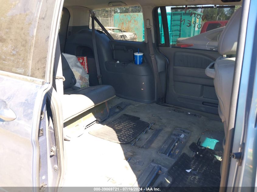 2006 Honda Odyssey Ex-L VIN: 5FNRL38726B054833 Lot: 39869721