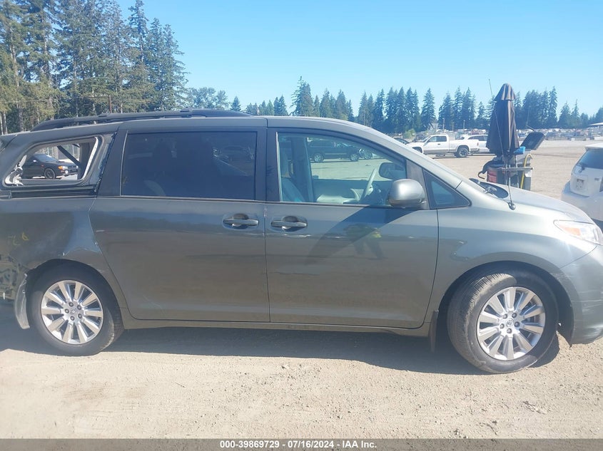 2014 Toyota Sienna Le 7 Passenger VIN: 5TDJK3DC6ES073818 Lot: 39869729