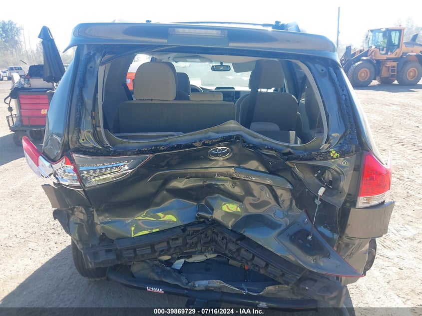 2014 Toyota Sienna Le 7 Passenger VIN: 5TDJK3DC6ES073818 Lot: 39869729