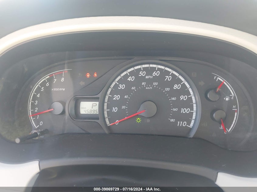 2014 Toyota Sienna Le 7 Passenger VIN: 5TDJK3DC6ES073818 Lot: 39869729