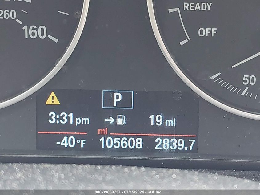 2017 BMW 320I xDrive VIN: WBA8E5G35HNU44259 Lot: 39869737