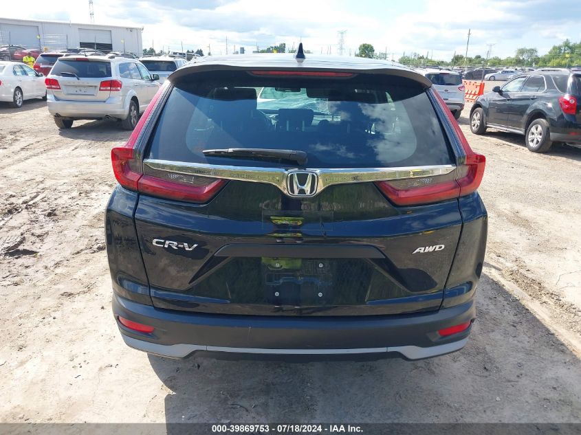 2021 Honda Cr-V Awd Lx VIN: 5J6RW2H24ML018023 Lot: 39869753