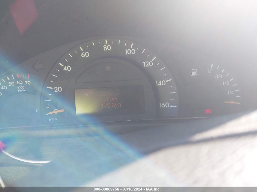 2003 Mercedes-Benz C 240 VIN: WDBRF61J83F378308 Lot: 39869756