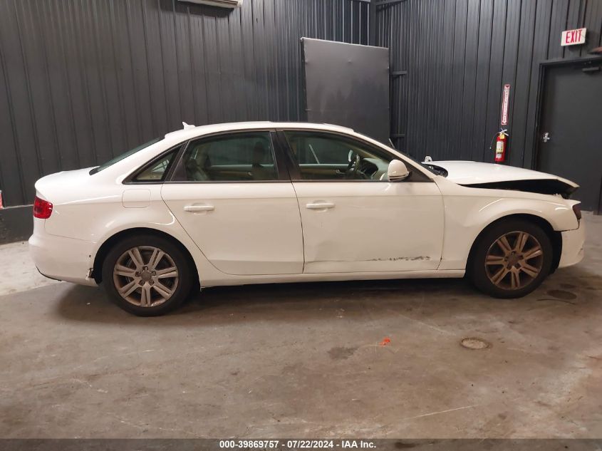 2009 Audi A4 2.0T Premium VIN: WAULF78K29N059722 Lot: 39869757